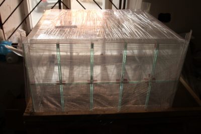 Cases for Zen Nixie Clock, made from Optiwhite glass - clear glass without typical green tint on edges