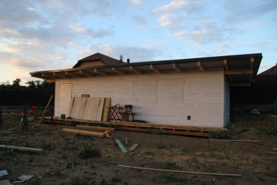 garden shed almost ready