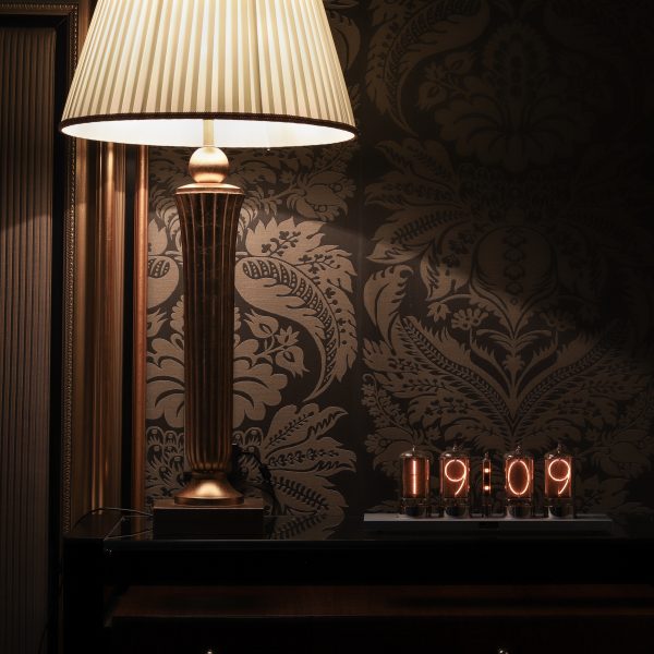 Puri Nixie Clock in Grandhotel Pupp