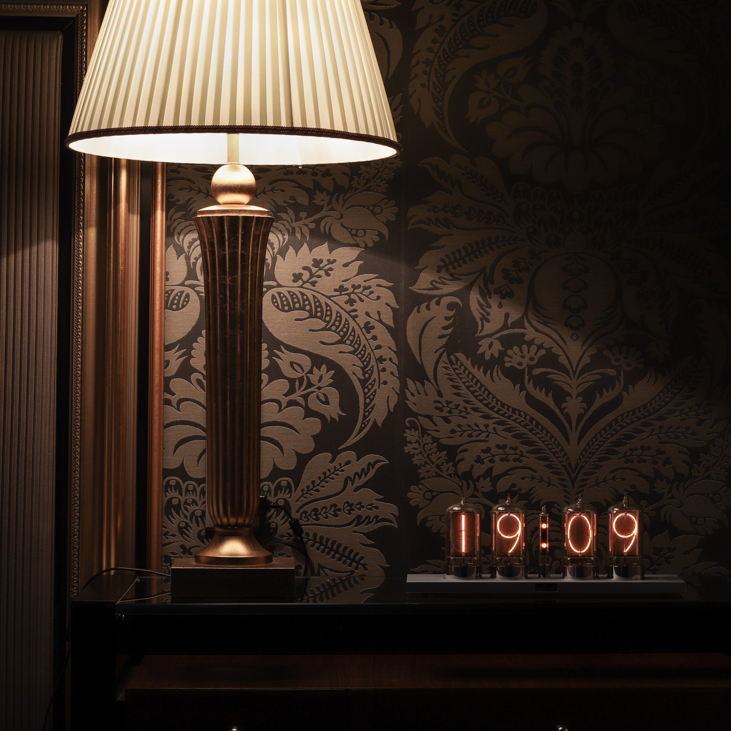 Puri Nixie Clock in Grandhotel Pupp Puri Nixie Clock in Grandhotel Pupp
