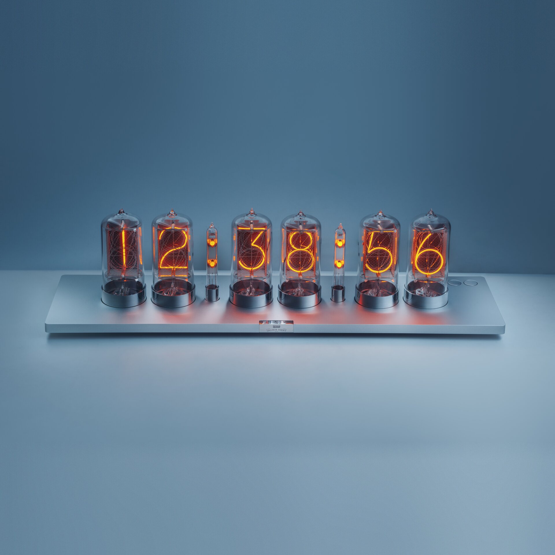 Puri 6 Silver II nixie clock